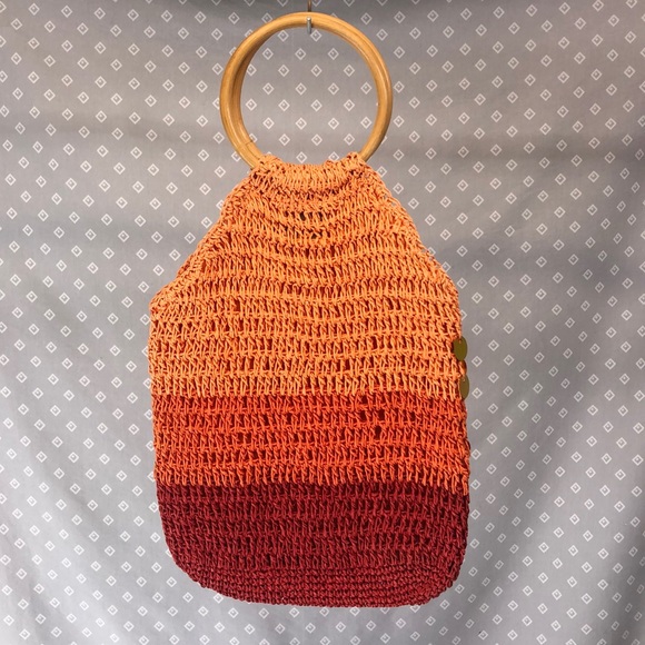 GaBaangs Macrame Sequin Hoop Bag Purse - Picture 3 of 5